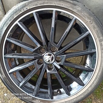 Orig.alu disky ŠKODA RAPID,FABIA 17" - 4