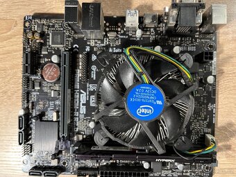 Nový výkonný komplet MB deska+CPU+RAM ASUS H310M-R,i3-9100,8 - 4