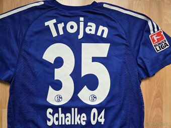 Fotbalový hraný originalní dres Schalke 04 Filip Trojan - 4