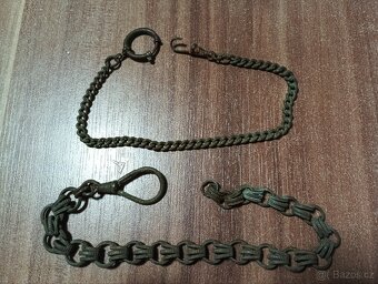 Staré kapesní hodinky stříbrné - 4