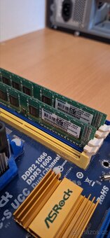 Set zakladni deska procesor 4jadro AM3 a ram 4gb - 4