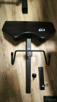 Tréninková lavice+vzpěračská tyč+závaží - 4