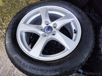 Alu sada = 5x108 =VOLVO= s pneu= 215/55 R16 - 4
