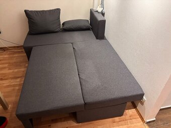 Rohový rozkládací gauč s úložným prostorem - 4