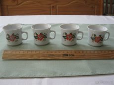 Hrníčky souprava na chalupu,různé hrníčky na dopl.sady,sklo - 4