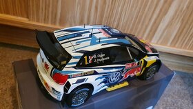 Volkswagen vw polo wrc phase2 Ogier 1:18 rally - 4