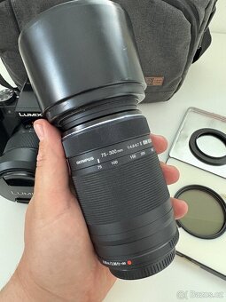 Panasonic Lumix G80 + 3 objektivy a příslušenství - 4