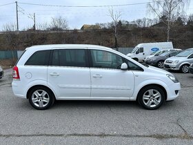 Opel Zafira B 1,8 16V 7 míst, bílá, 2011 - 4