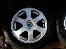 Alu kola hliníkové disky Škoda Octavia 1 6,5 x 15 ET 43 - 4