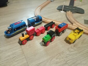 Dřevěná vláčkodráha 5,5 m - 4