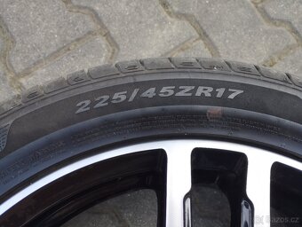 ALU kola 5x100 r17 + pneu - 4