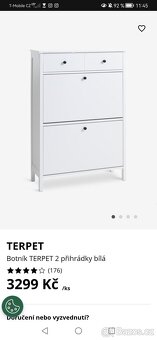 Botník bílý Terpet - 4