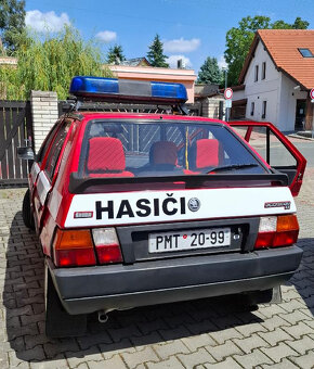 Škoda Favorit - veterán Hasiči poýérní ochrana - 4