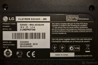 Monitor LG Flatron 21,5" použitý (do smazání) - 4
