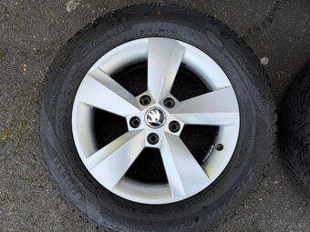 alu kola Škoda Karoq 215/60/ R16 zimní 5x112 ET43 - 4