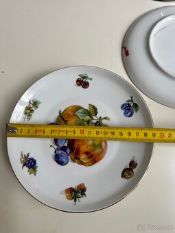 Porcelánový talíře Czechoslovakia - 4