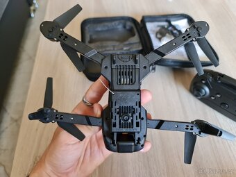 Dron Professinal dual kamera + box s přísluš. Oranžový - 4