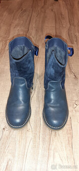 Dívčí kozačky zn. Nelli Blu, vel. 32 - 4