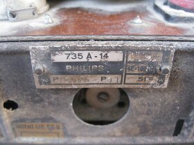 lampové rádio PHILIPS 735A - rok 1939 - 4