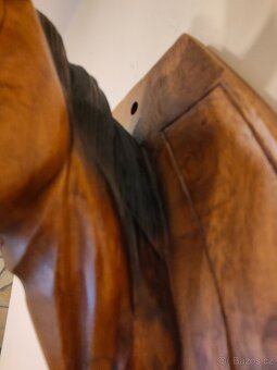 Drevený záves konskej hlavy - 4