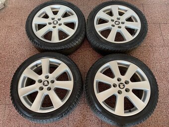 Alu kola 5x112 r18 nové zimní pneu - 4