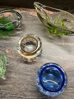 Popelníky - hutní sklo - 4