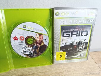 Xbox 360 Slim 250Gb + 1 ovladač + 2 hry - 4