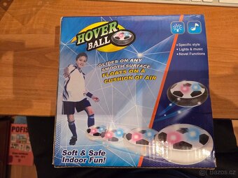 Hover ball- plochý disk na kopanou v interieru - 4