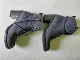 Dámské zimní modré kozačky vel. 36 - 4