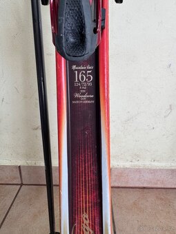 Lyže Volkl + hůlky Elan - 4