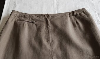 Dámská sukně - CANDA (C+A) - len - 4
