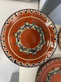 nástěnné keramické talíře 80.léta - 4