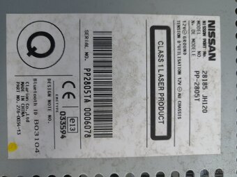 original radio nissan xtrail - 4