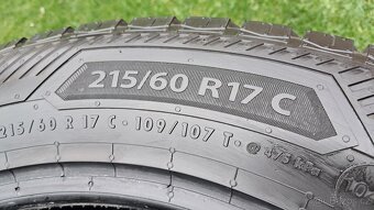 4x letní Barum Vanis 3 215/60 R17C- Transporter, Multivan - 4