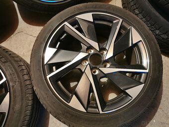 Peugeot 308 III - orig. 17" alu disky s letnými pneu - 4