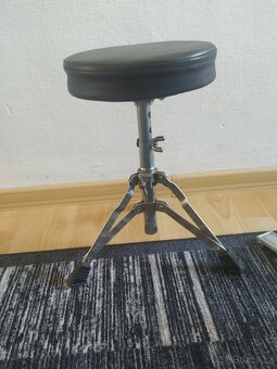 Hi hat + stolička k bicím - 4