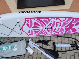 Paddleboard, iSUP, surf PINk 320 cm nosnost 150 kg - 4