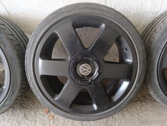 origo alu kola Audi TT 5x100 s pneu 205/40 r17 - 4