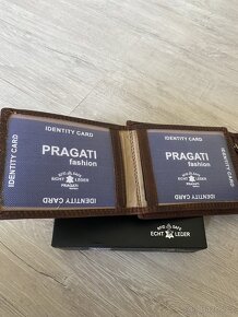 Luxusní kožená peněženka s přezkou - 4