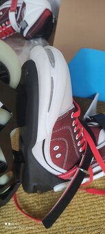 Nové nepoužité inline brusle 44 - 4