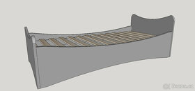 Jednolůžková postel - 900x2000mm - 4