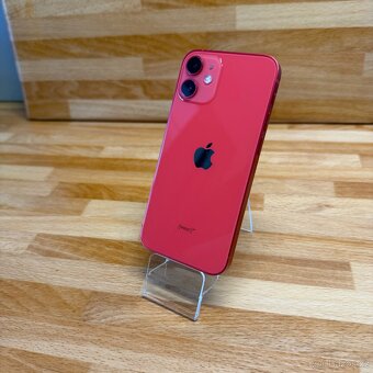 iPhone 12 mini 128GB, červený (12 měsíců záruka) - 4