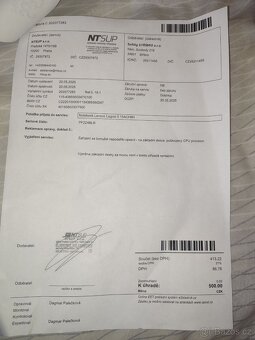 Lenovo Legion 5 – na díly(vadný procesor,je servisní zpráva) - 4