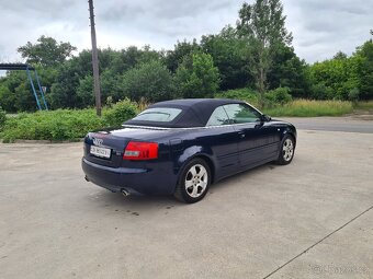 Audi A4 Cabrio 3.0 manuál - 4