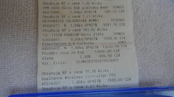 PlayStation 5 (verze slim)ZÁRUKA/2X OVLADAČ/2X HRA - 4