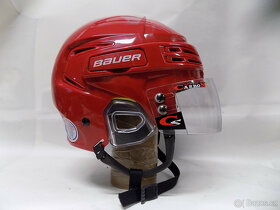 Poloprofi helma Bauer Re-akt 75 + plexi C.S. (ÚPLNĚ NOVÉ) - 4