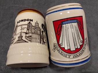 Zahraniční keramika - půllitry. - 4