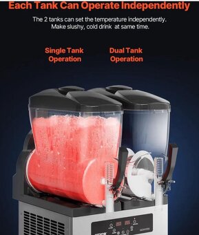 Nový nerozbalený stroj na ledovou tříšť VEVOR - 4