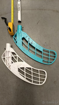 Florbalova hokejka Salming 100cm + 2 cepele, prave - 4