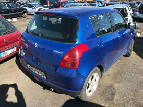 Suzuki Swift 3 1,3i 68kW 2008 - JEZDI, DILY z vozu - 4